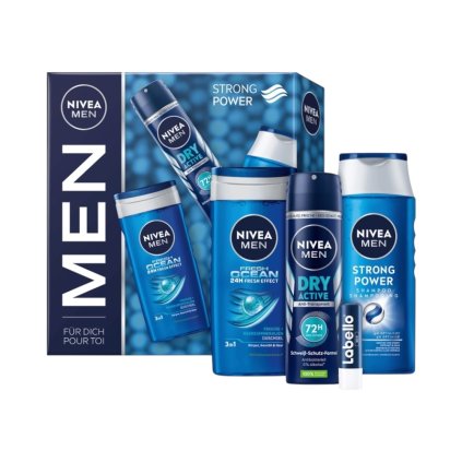 NIVEA MEN darčeková kazeta Strong Power