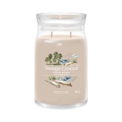 YANKEE CANDLE vonná sviečka 567g Seaside Woods