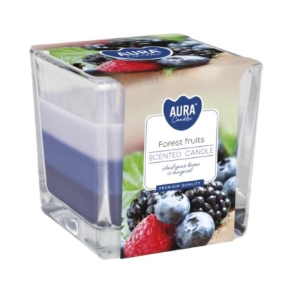 AURA Candles vonná sviečka v skle 170g Forest Fruits