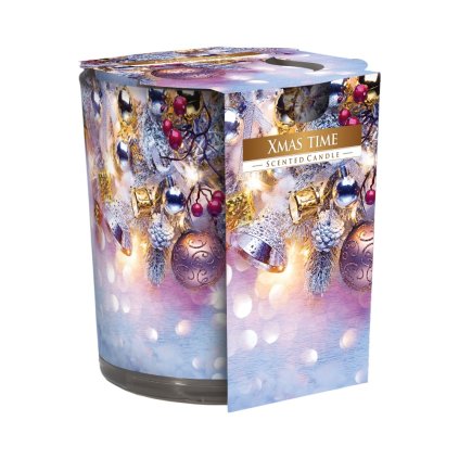 AURA Candles vonná sviečka v skle 100g Christmas time
