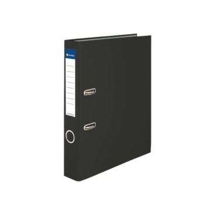 Poradač VICTORIA pákový PP 50mm s kovovou lištou čierny