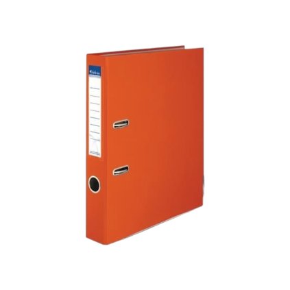 Poradač VICTORIA pákový PP 50mm s kovovou lištou oranžový