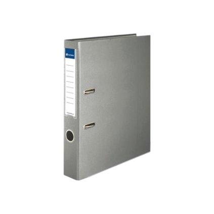 Poradač VICTORIA pákový PP 50mm s kovovou lištou sivý