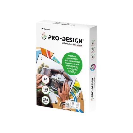 Kopírovací papier PRO DESIGN A4 120g 250ks