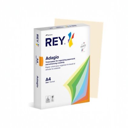 Kopírovací papier REY Adagio A4 80g 500ks pastel slonovina