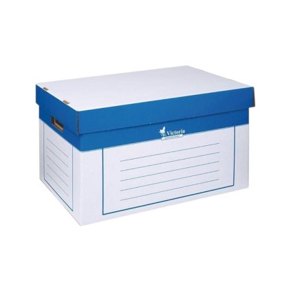 VICTORIA Archívna krabica 2ks biela