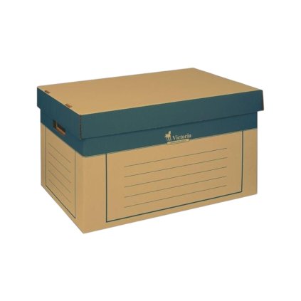 VICTORIA Archívna krabica 2ks natural