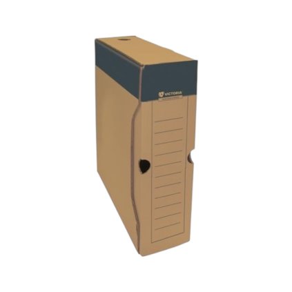 VICTORIA Archívny box kartón A4 80mm natural