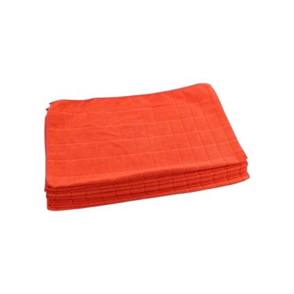Utierka micro na podlahy KARO 50x60cm červená 250gm2