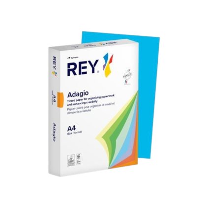 Papier REY Adagio A4 80g 500ks Intense modrý