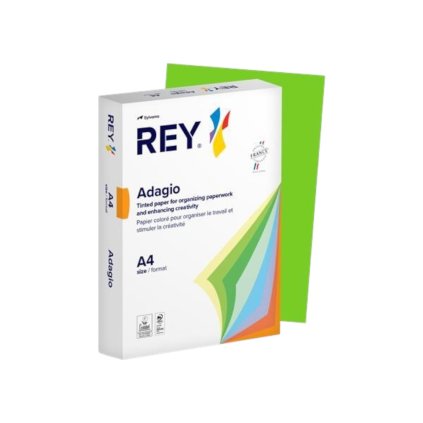 Papier REY Adagio A4 80g 500ks Intense zelený