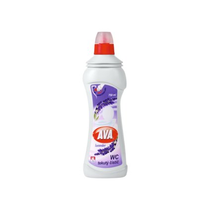 AVA Tekutý čistič WC 750ml Lavender