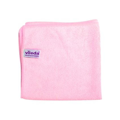 Vileda Utierka Micro Tuff Base tkaná ružová 36x36cm 5ks