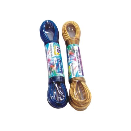 Šnúra na prádlo oceľové lanko Clanax 15m mix farieb