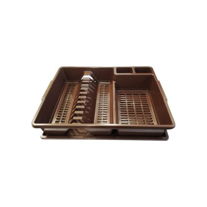 Clanax Odkvapkávač KLASIK 35x43x9cm plastový hnedý