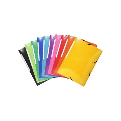 Mapa 253 Exacompta Iderama prešpán s gumičkou MIX 5ks