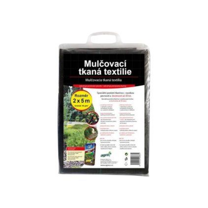 Textília tkaná Mulčovacia 2x5m čierna