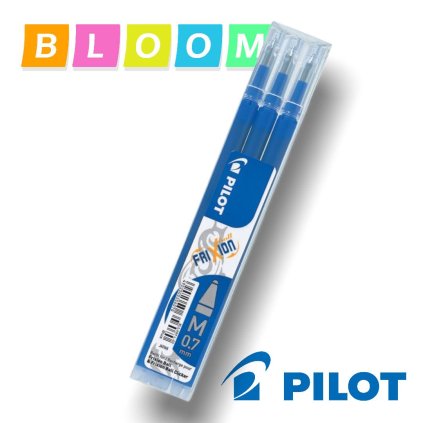 Pilot náhradná náplň modrá 3ks