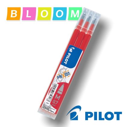 Pilot náhradná náplň červená 3ks