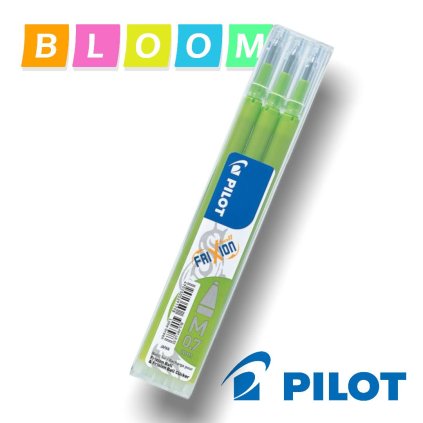 Pilot náhradná náplň svetlozelená 3ks