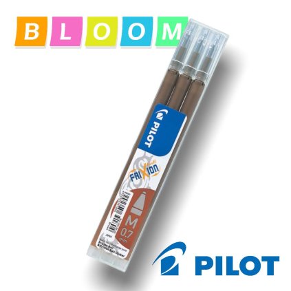 Pilot náhradná náplň hnedá 3ks