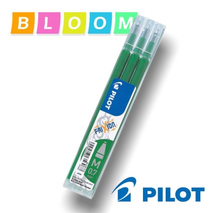 Pilot náhradná náplň zelená 3ks