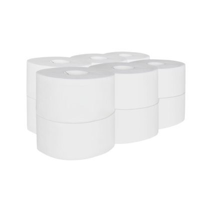 Toaletný papier JUMBO Ø19cm celulóza 12ks