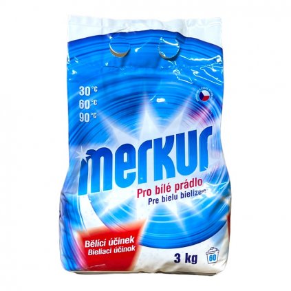 Merkur prací prášok na biele 3kg