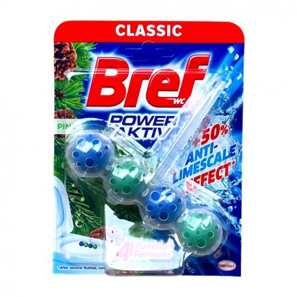 Bref Power Aktiv Pine Freshness blok do WC 51g