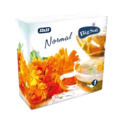 Servítky biele BIG SOFT Normal 100ks