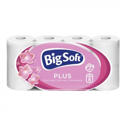 Toaletný papier BIG SOFT Plus 8ks