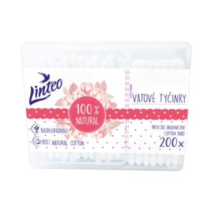 Linteo Vatové tyčinky 200ks