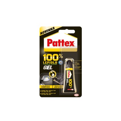 Pattex 100 % lepidlo gél 8g transparentné