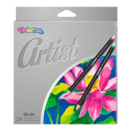 Colorino Artist pastelky drevené 24 farieb