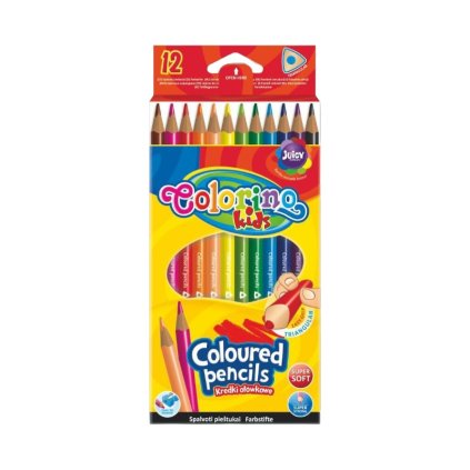 Colorino pastelky trojhranné 12 farieb