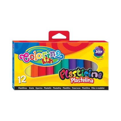 Colorino Plastelina okrúhla 12 farieb