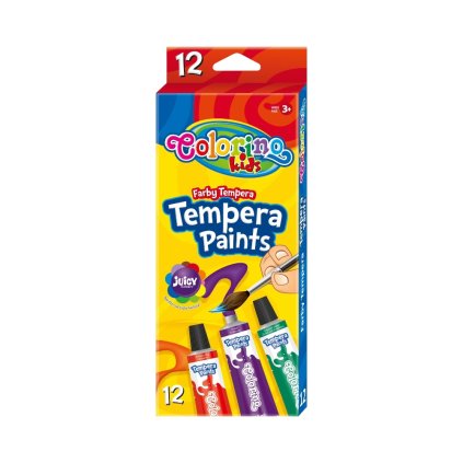 Colorino temperové farby 12ml 12 farieb v tube