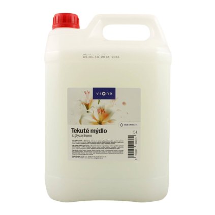 VIONE Mydlo biele 5L perleť