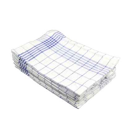 Kuchynská utierka PREMIUM bavlnená modrá 80g 50x70cm