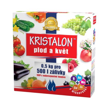 KRISTALON Plod a kvet 500g na 500L zálievky