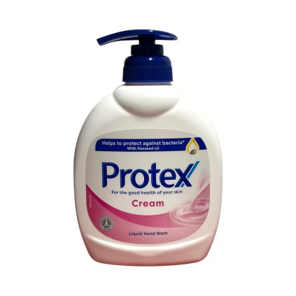 PROTEX Cream antibakteriálne tekuté mydlo s dávkovačom 300 ml