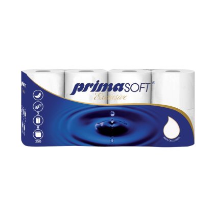 TP PrimaSoft Exclusive 3 vrstvový 250 útržkov 8ks