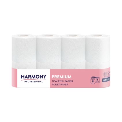 Toaletný papier HARMONY Premium 8ks