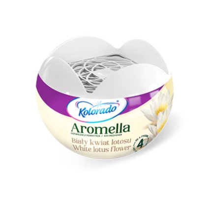 Kolorado Osviežovač vzduchu Aromella Biely Lotos 150g
