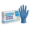 Rukavice Nitril M 100ks NOLVIX modré