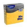 Servítky Premium 40x40 žlté Original