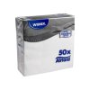 Servítky premium 40x40 biele 50ks