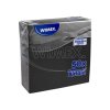 Servítky premium 40x40 čierne 50ks
