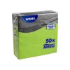 Servítky premium 40x40 žlto zelené 50ks