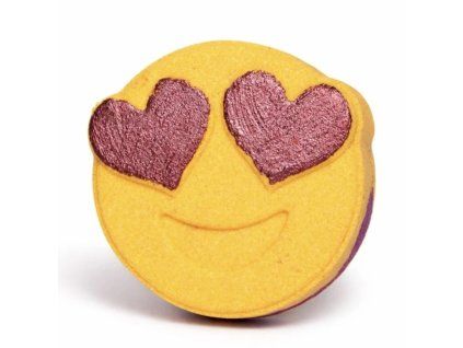 musująca bomba do kąpieli emoji